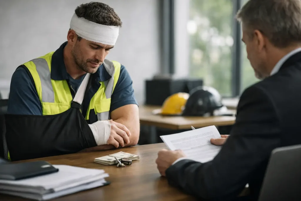 Infortunio sul lavoro: risarcimento datore