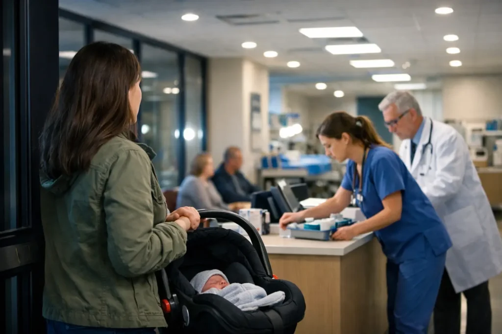 Errore pronto soccorso neonato: cosa fare